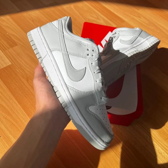 Dunk Low Retro Grey Fog DD1391-103 Shoes Sneaker - Picture 2 of 5